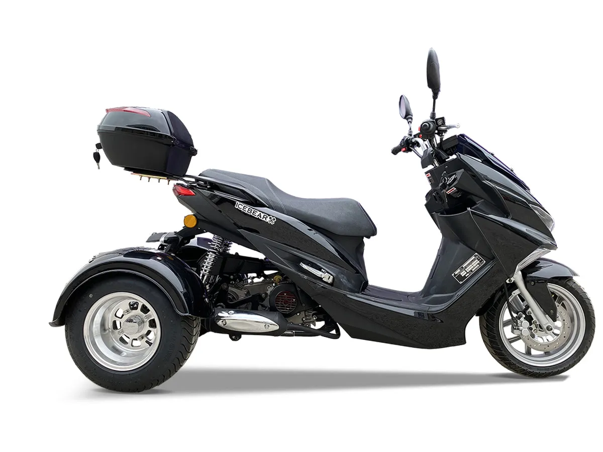 Icebear TRIFECTA PST50-2 50cc, custom rims, full suspension, automatic trans, Electric Start  CA Legal