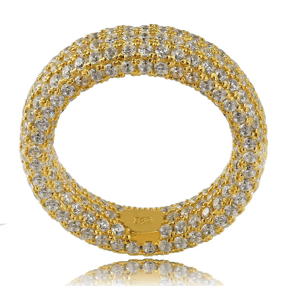 Iced out VVS Ring - Gold