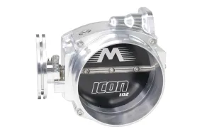 ICON 102/105mm Cable Drive Throttle Body (Bare Finish) w/ Interchangeable Connection