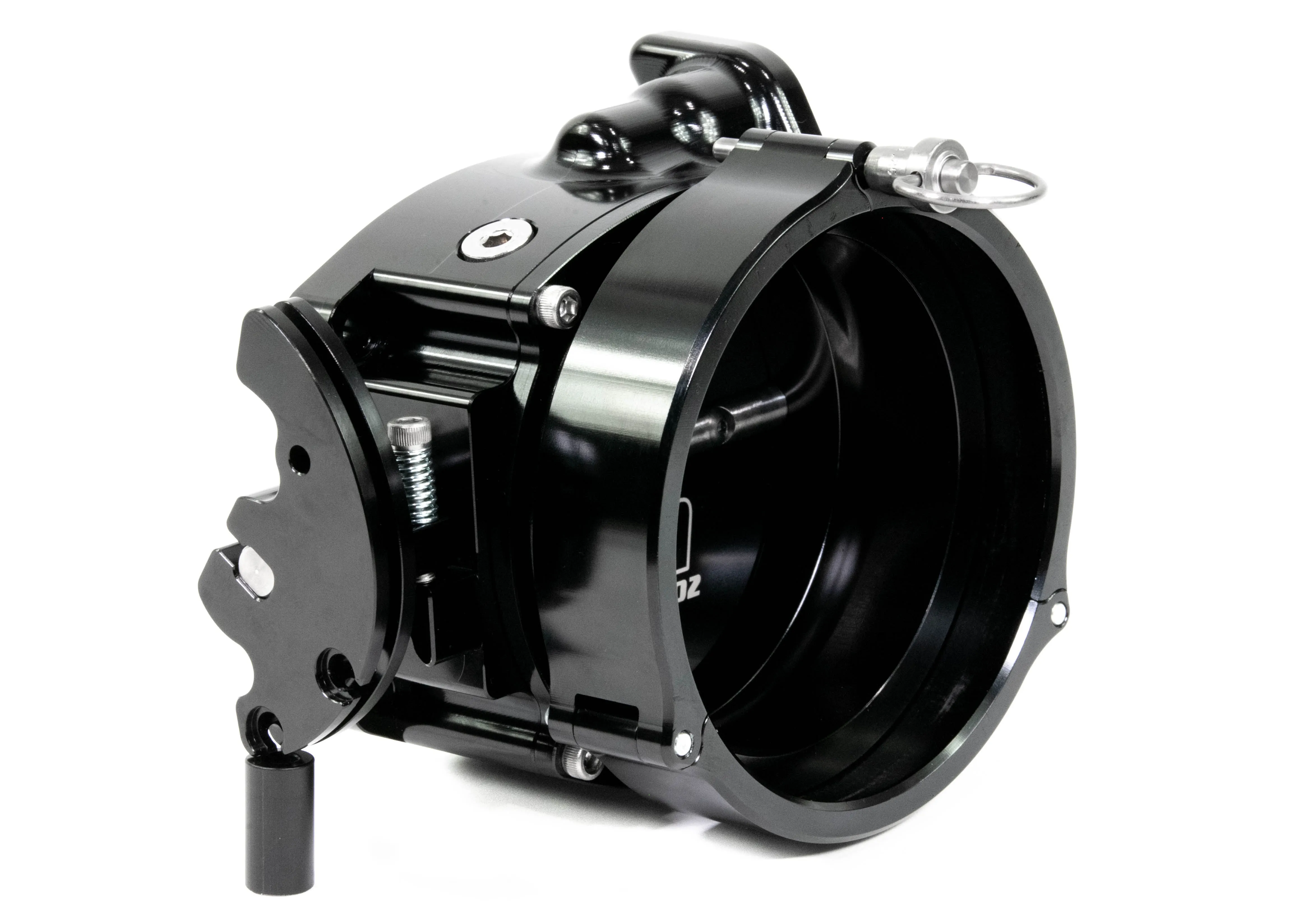ICON 102/105mm Cable Drive Throttle Body (Black) w/ Interchangeable Connection