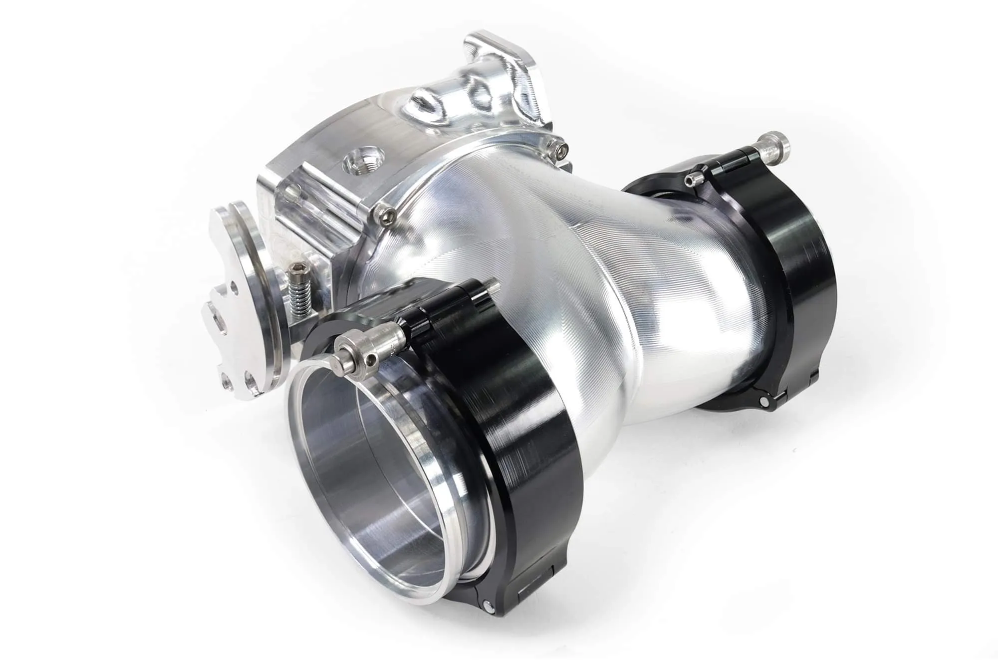 ICON 92/95mm Cable Drive Throttle Body (Bare Finish) w/ Interchangeable Connection