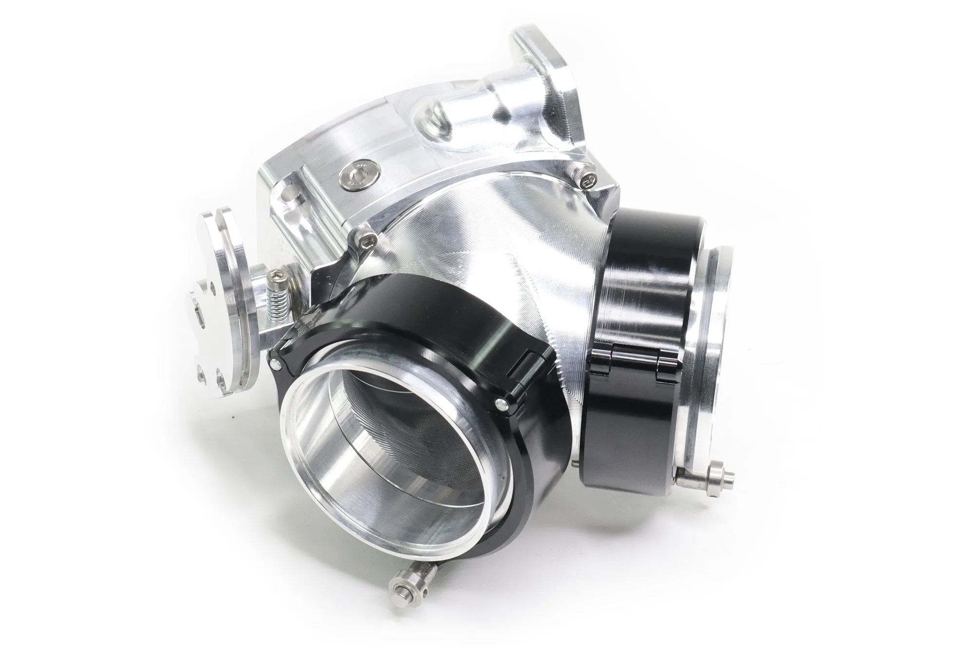 ICON 92/95mm Cable Drive Throttle Body (Bare Finish) w/ Interchangeable Connection