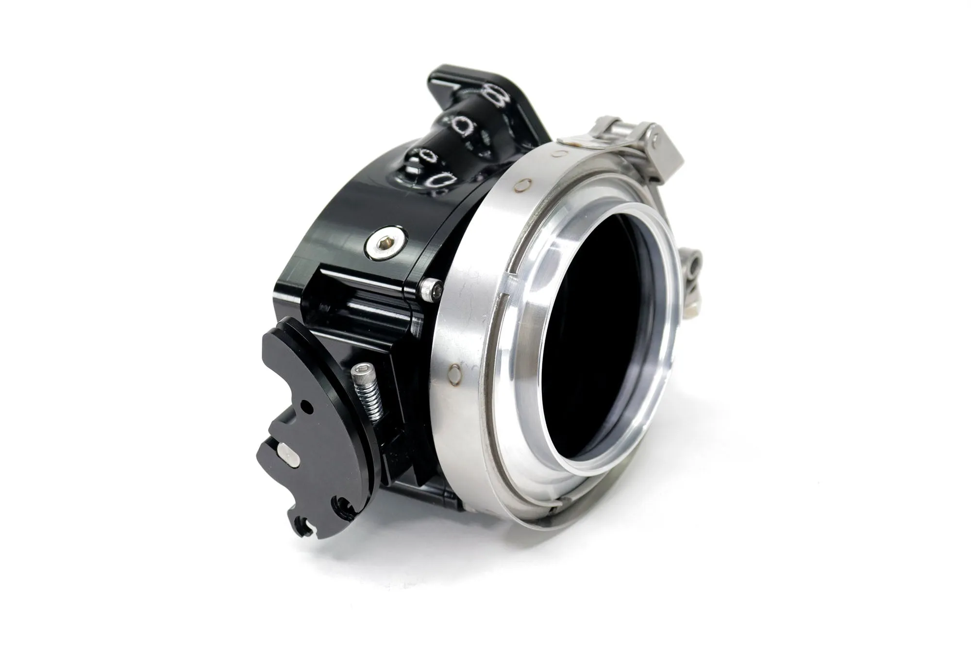 ICON 92/95mm Cable Drive Throttle Body (Black) w/ Interchangeable Connection