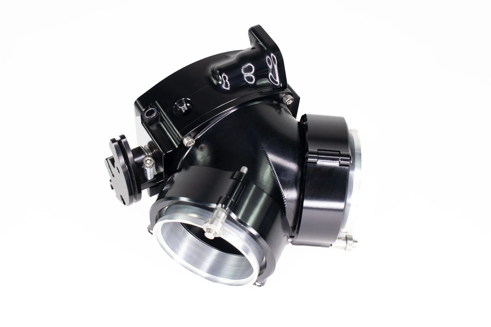 ICON 92/95mm Cable Drive Throttle Body (Black) w/ Interchangeable Connection