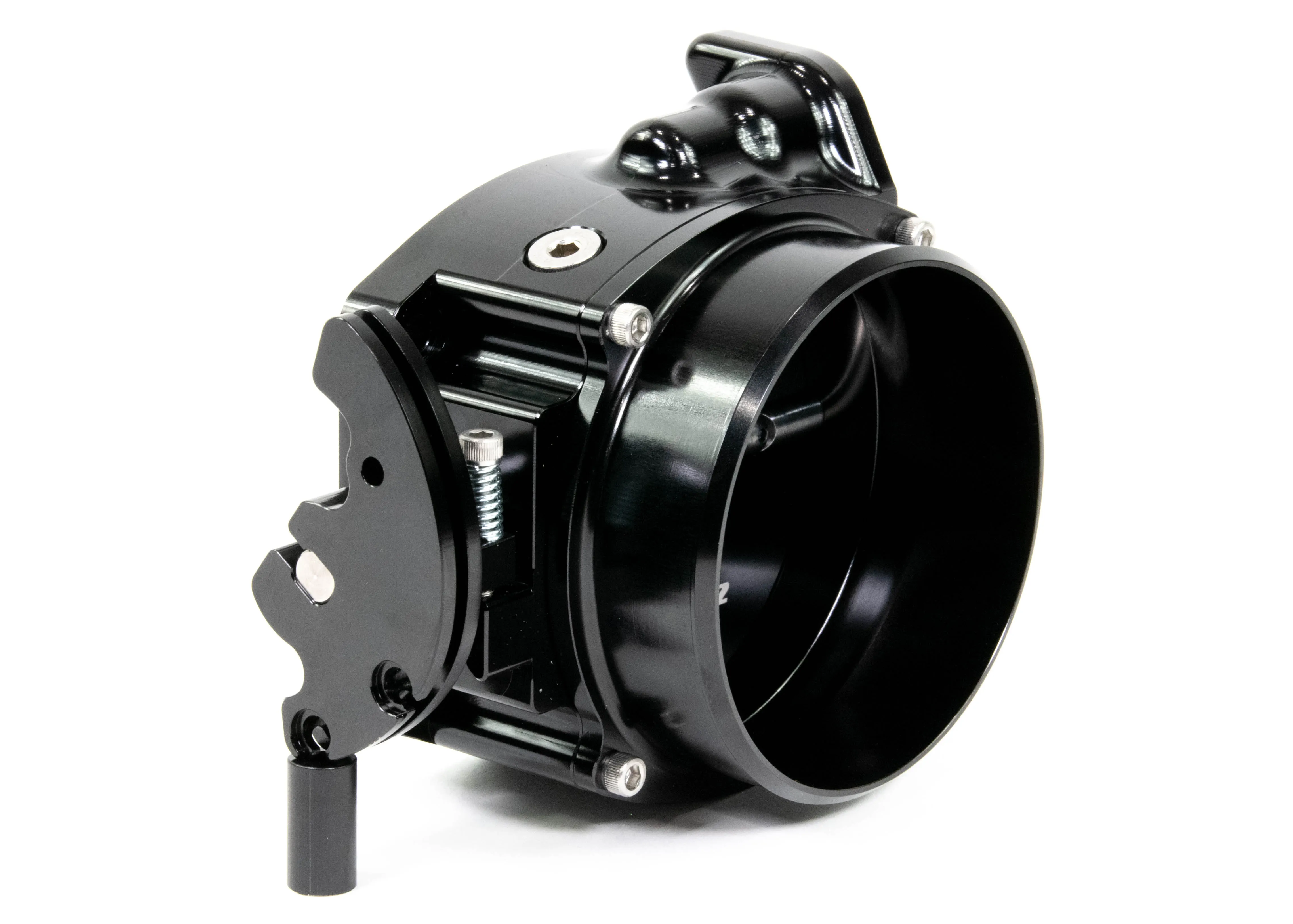 ICON 92/95mm Cable Drive Throttle Body (Black) w/ Interchangeable Connection