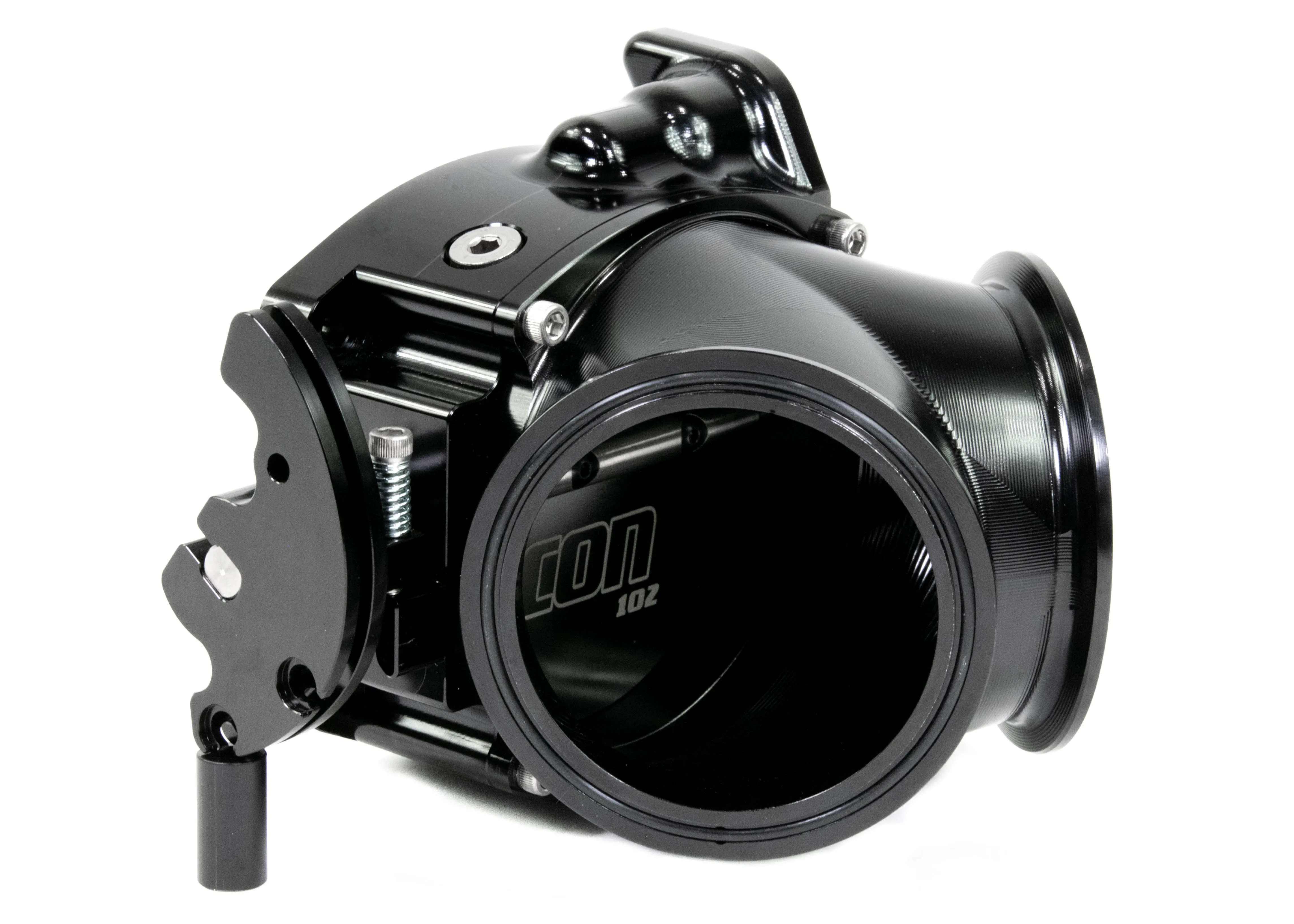 ICON 92/95mm Cable Drive Throttle Body (Black) w/ Interchangeable Connection
