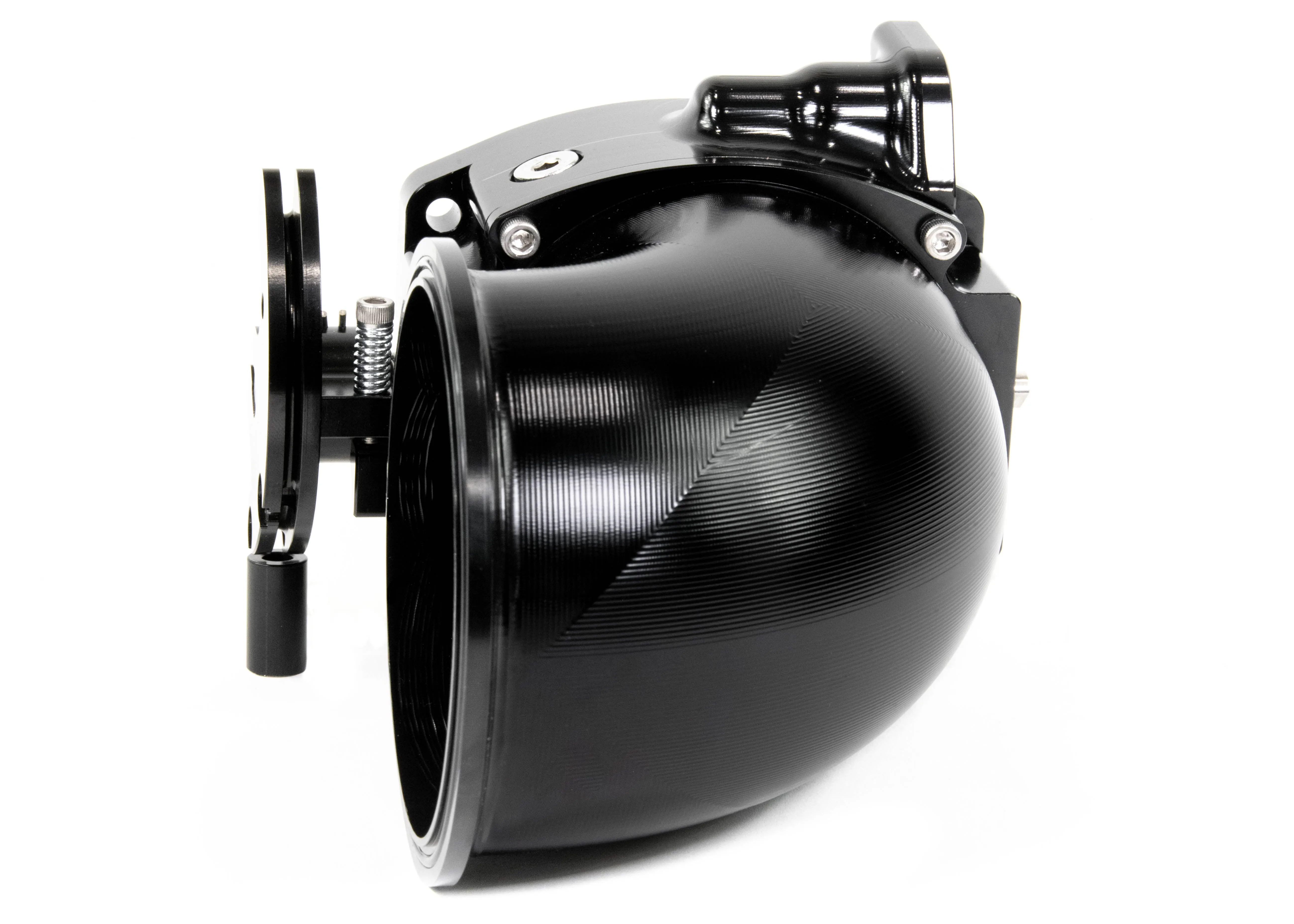 ICON 92/95mm Cable Drive Throttle Body (Black) w/ Interchangeable Connection