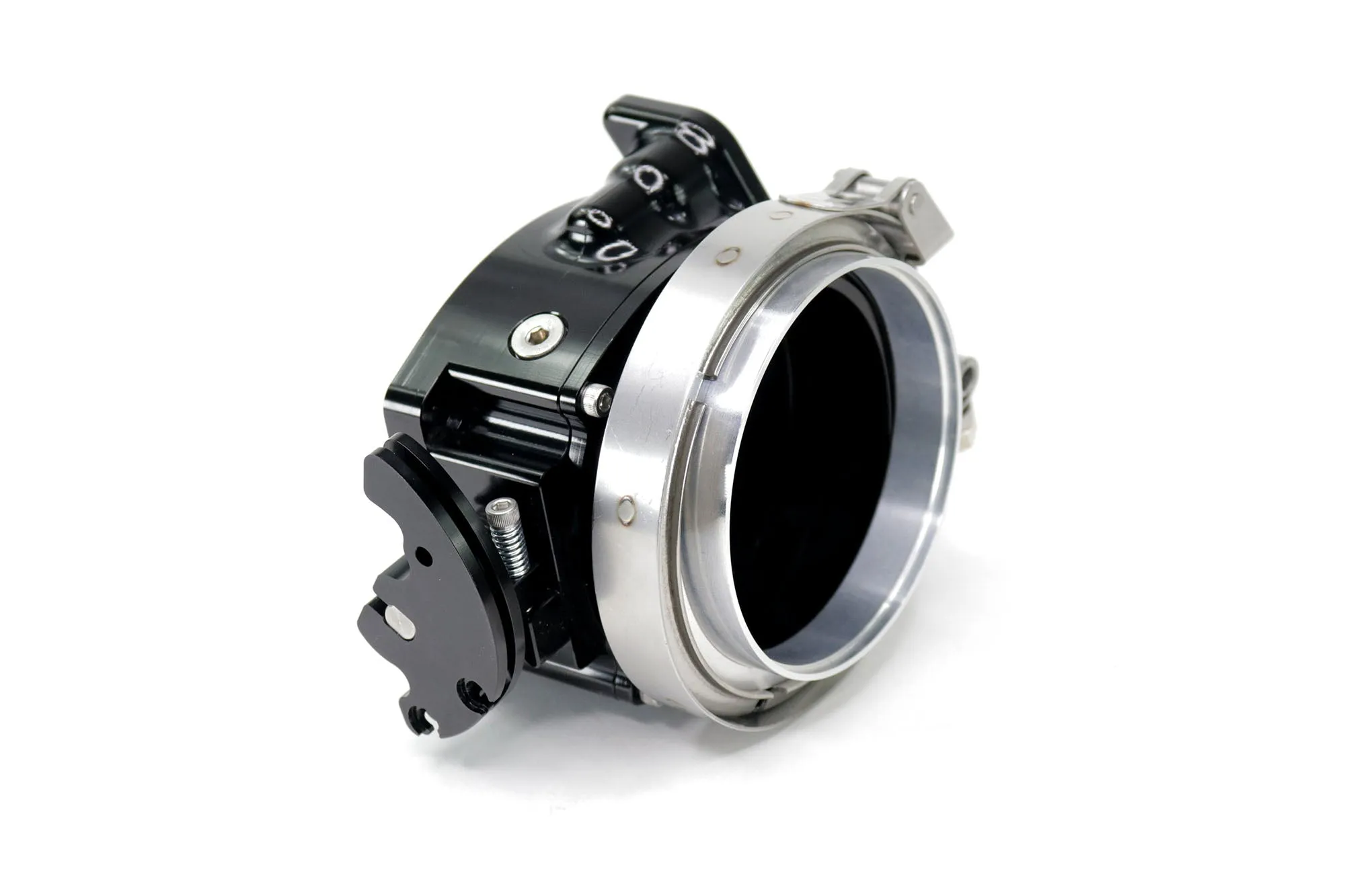 ICON 92/95mm Cable Drive Throttle Body (Black) w/ Interchangeable Connection