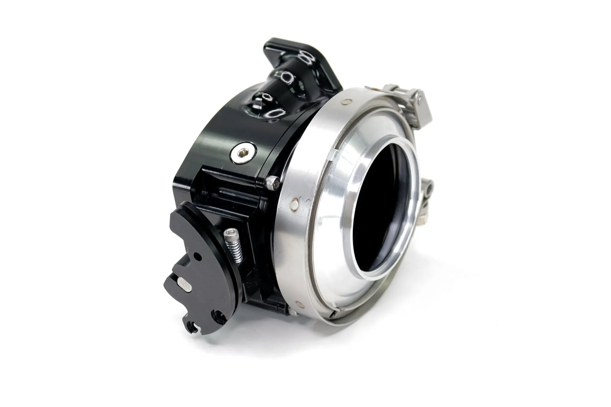 ICON 92/95mm Cable Drive Throttle Body (Black) w/ Interchangeable Connection
