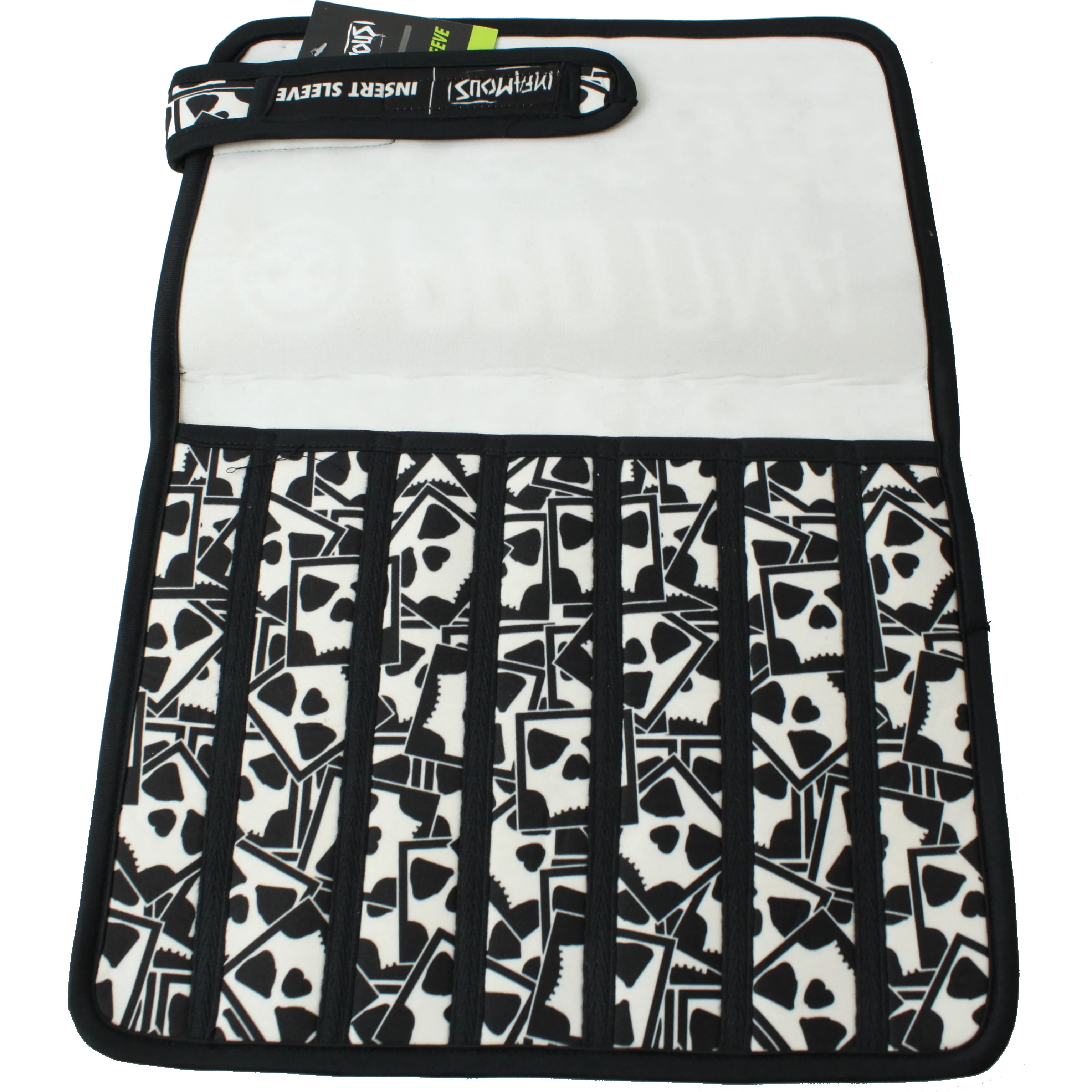 Infamous Insert Sleeve Wrap - Skull AO White