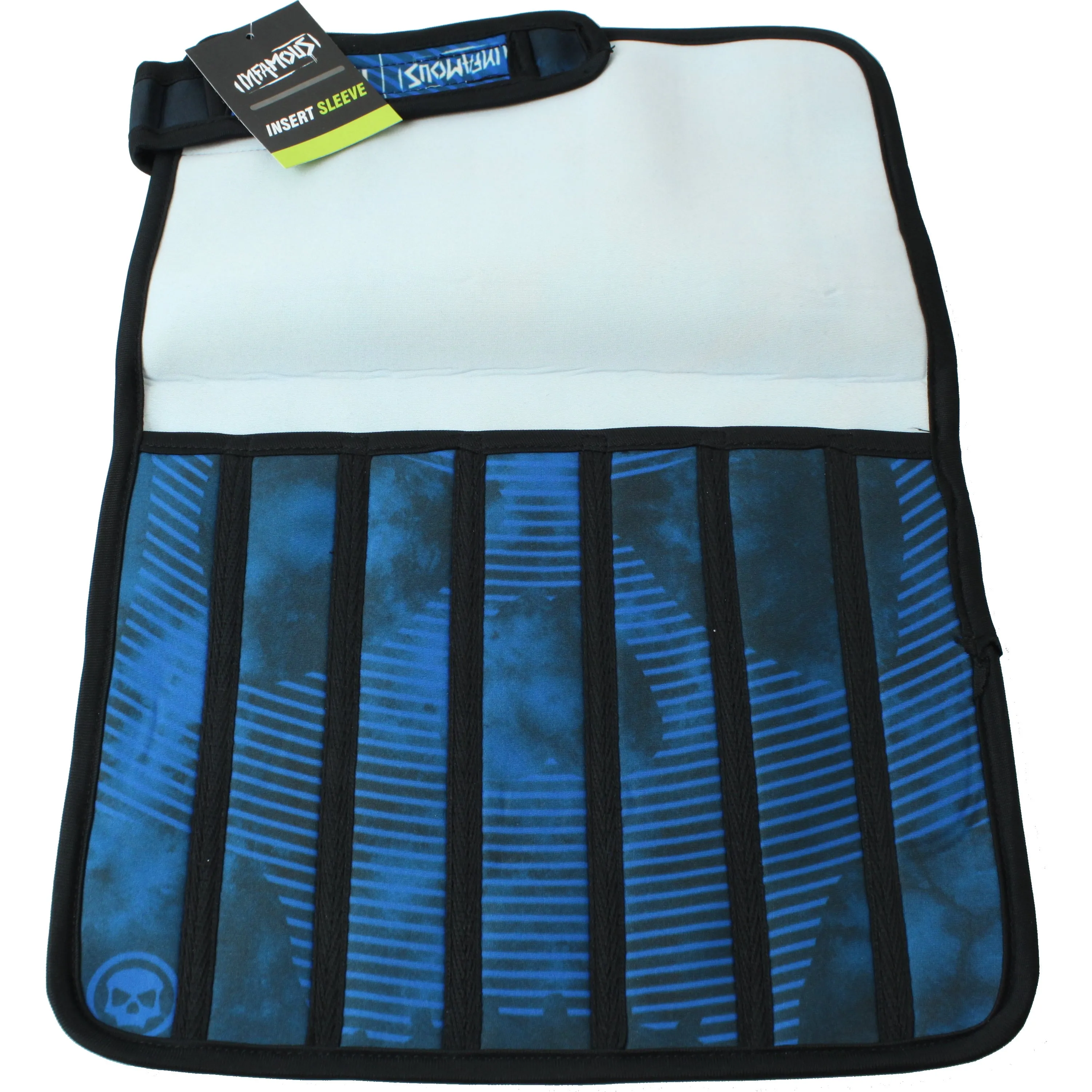 Infamous Insert Sleeve Wrap - Tiedye Cyan