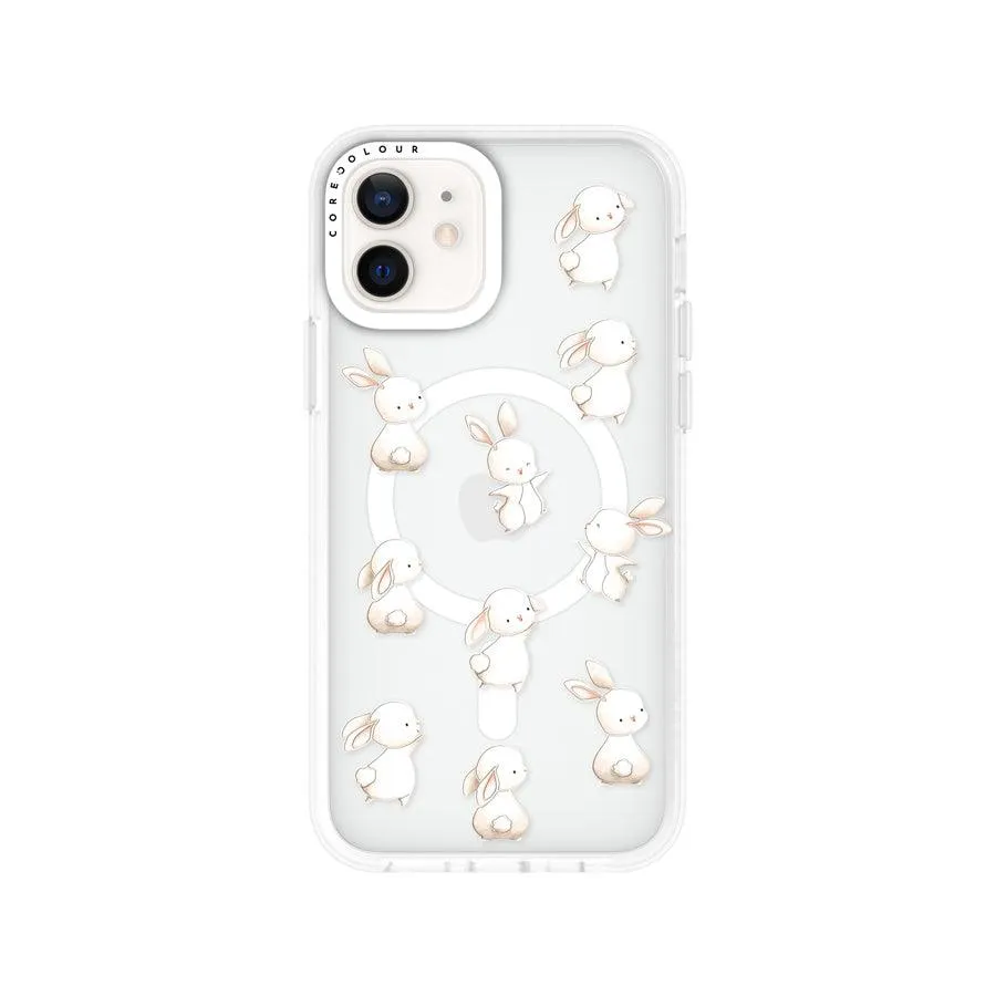 iPhone 12 Rabbit Heart Phone Case MagSafe Compatible
