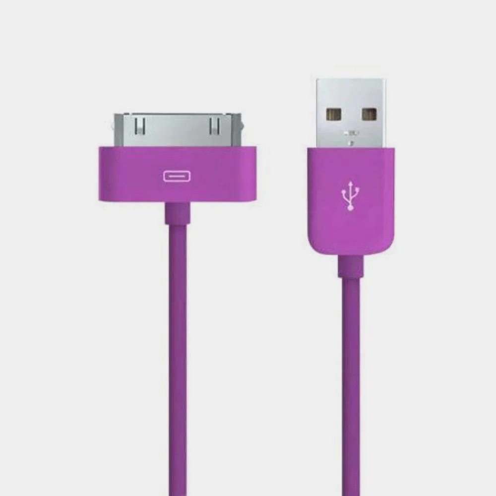 iPhone Data Sync & Charge USB Lead Cable for iPhone 4 4S iPod Touch