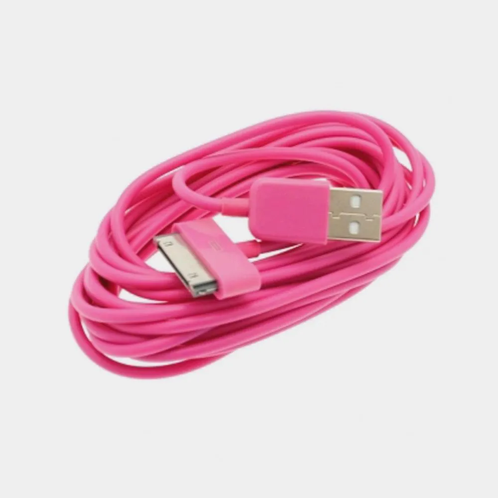 iPhone Data Sync & Charge USB Lead Cable for iPhone 4 4S iPod Touch