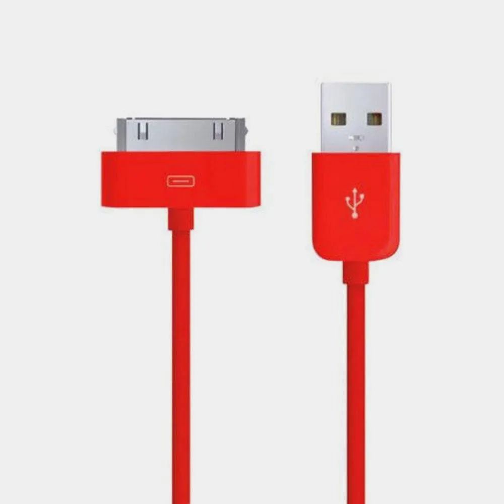 iPhone Data Sync & Charge USB Lead Cable for iPhone 4 4S iPod Touch