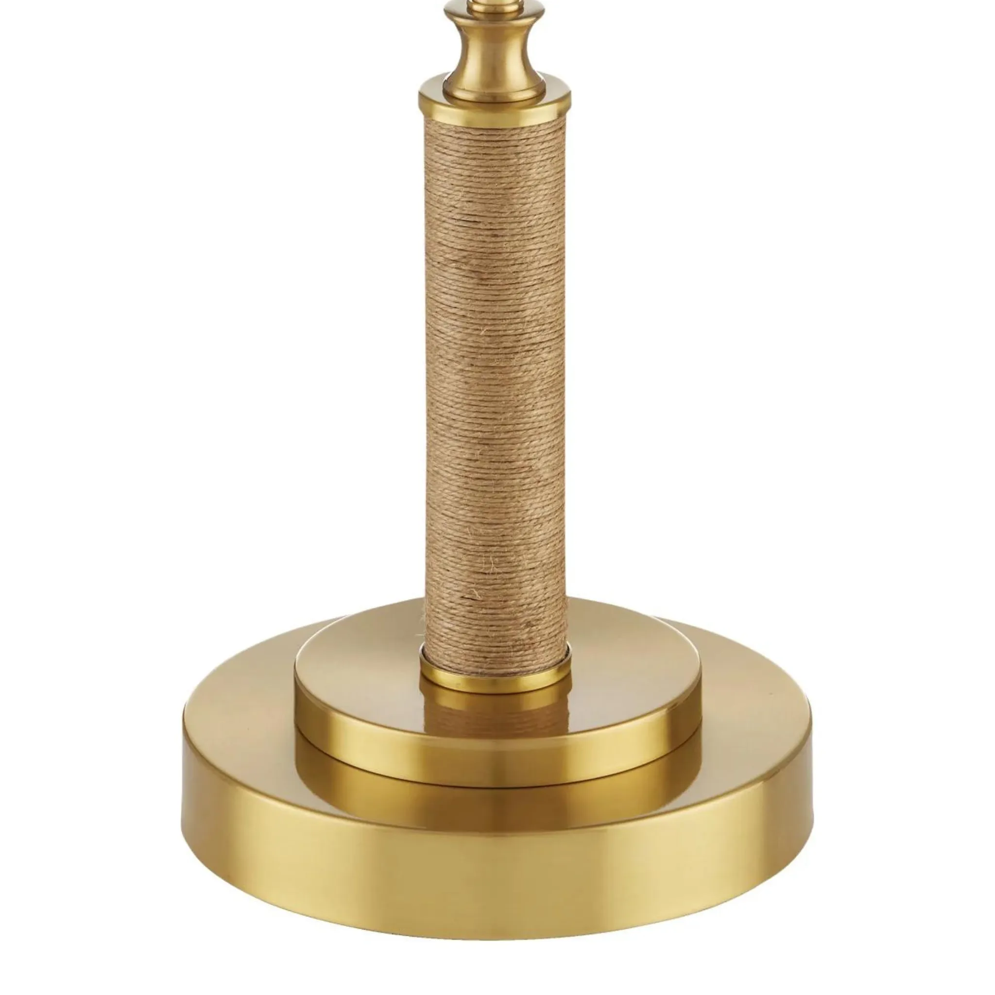 Ippolito Console Lamp in Antique Brass Finish