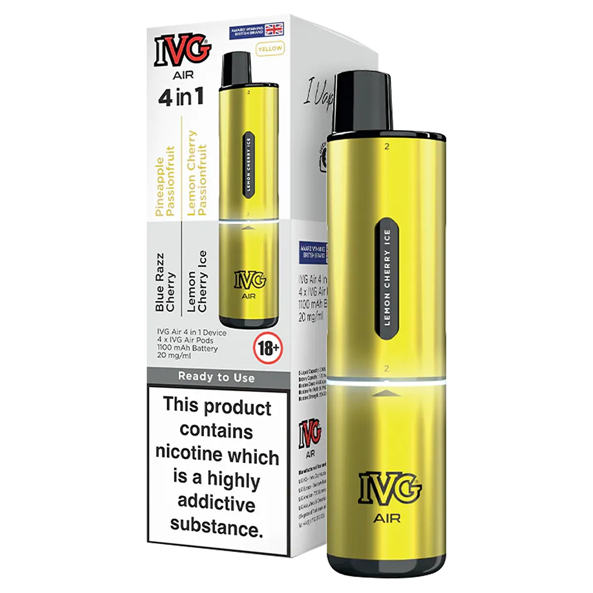 IVG Air 4 in 1 Vape Kit