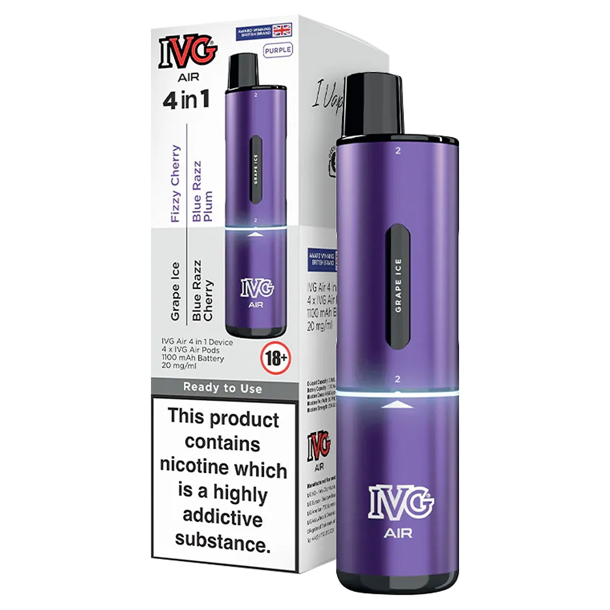 IVG Air 4 in 1 Vape Kit