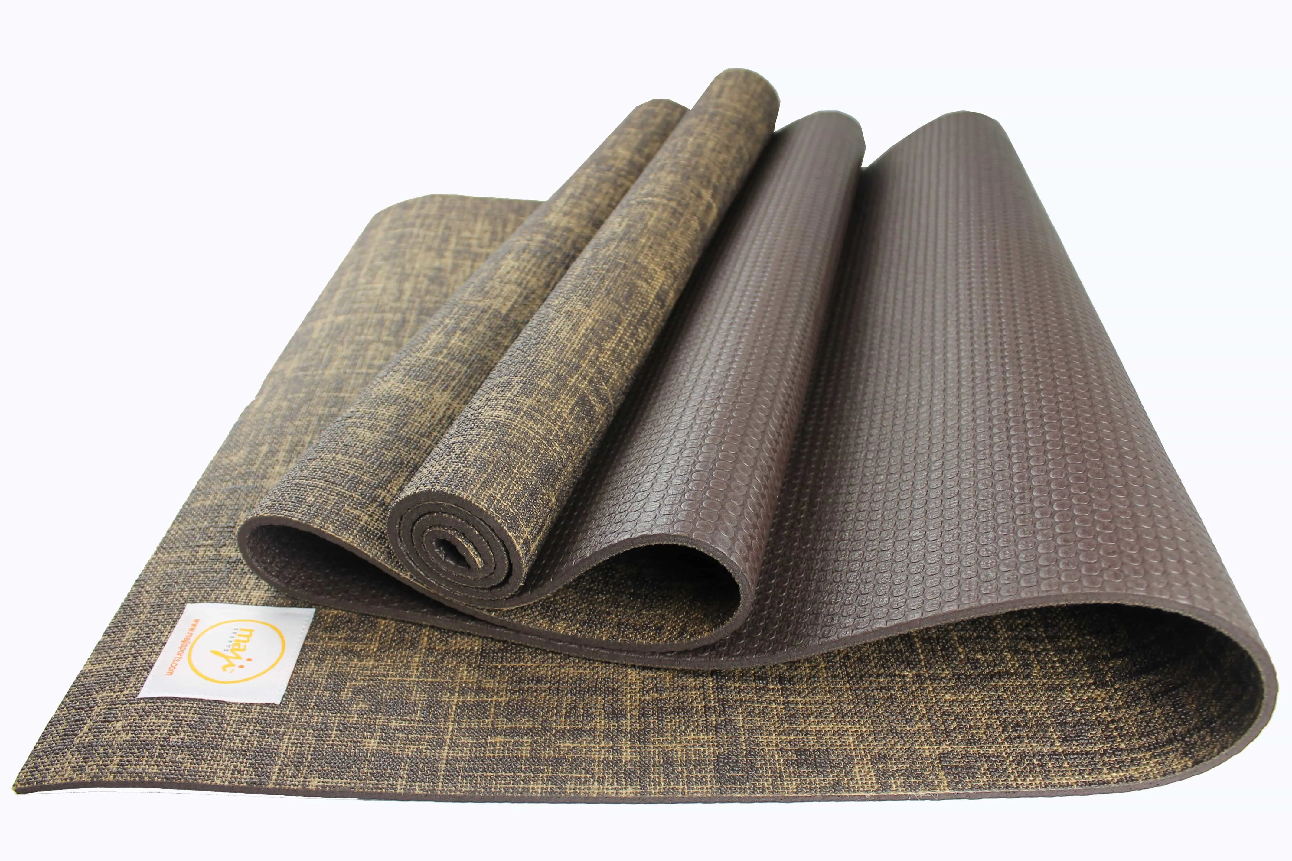 Jute Premium ECO Fitness, pilates, yoga mat   Trigger Ball   Massage Stick