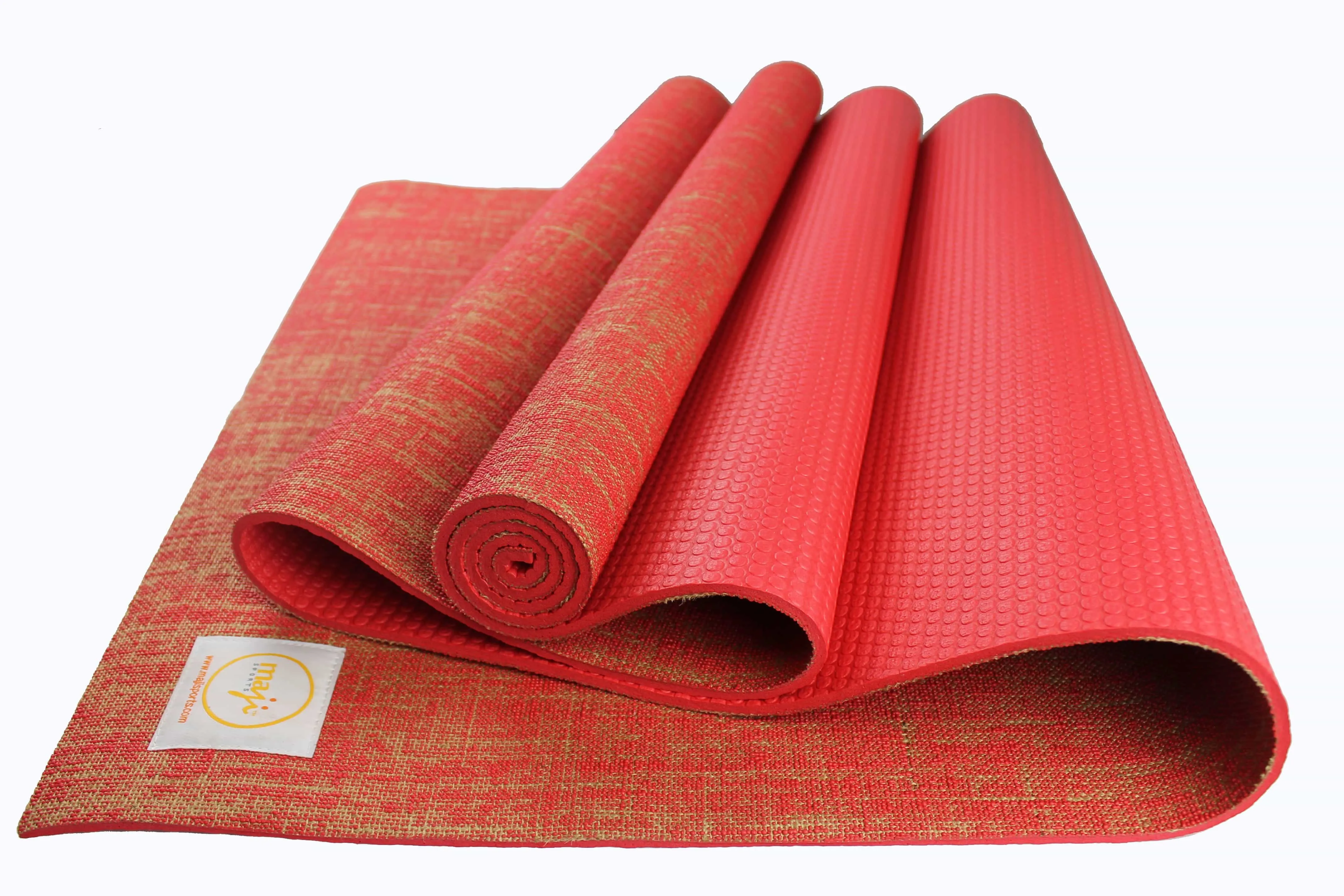 Jute Premium ECO Fitness, pilates, yoga mat   Trigger Ball   Massage Stick