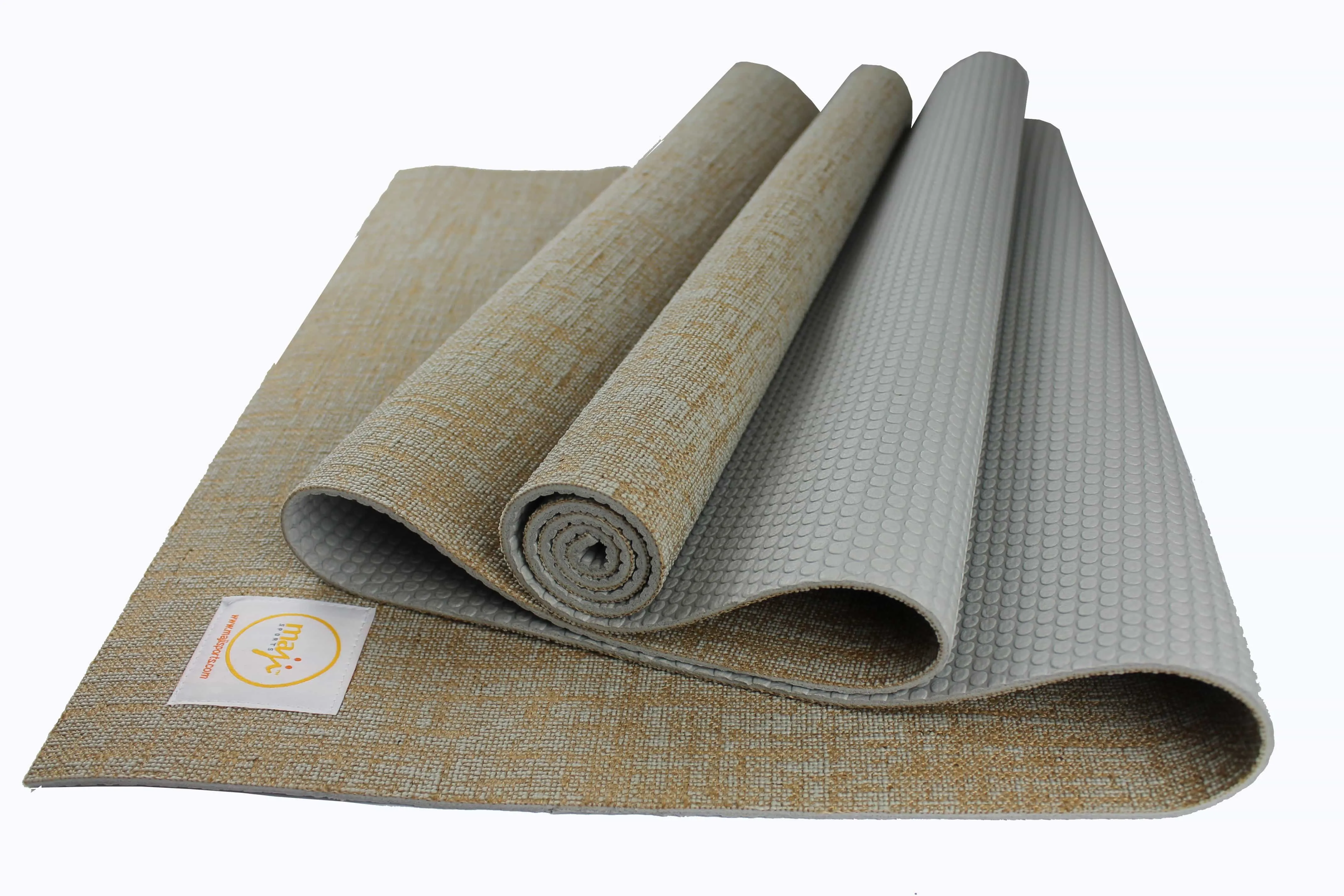 Jute Premium ECO Fitness, pilates, yoga mat   Trigger Ball   Massage Stick