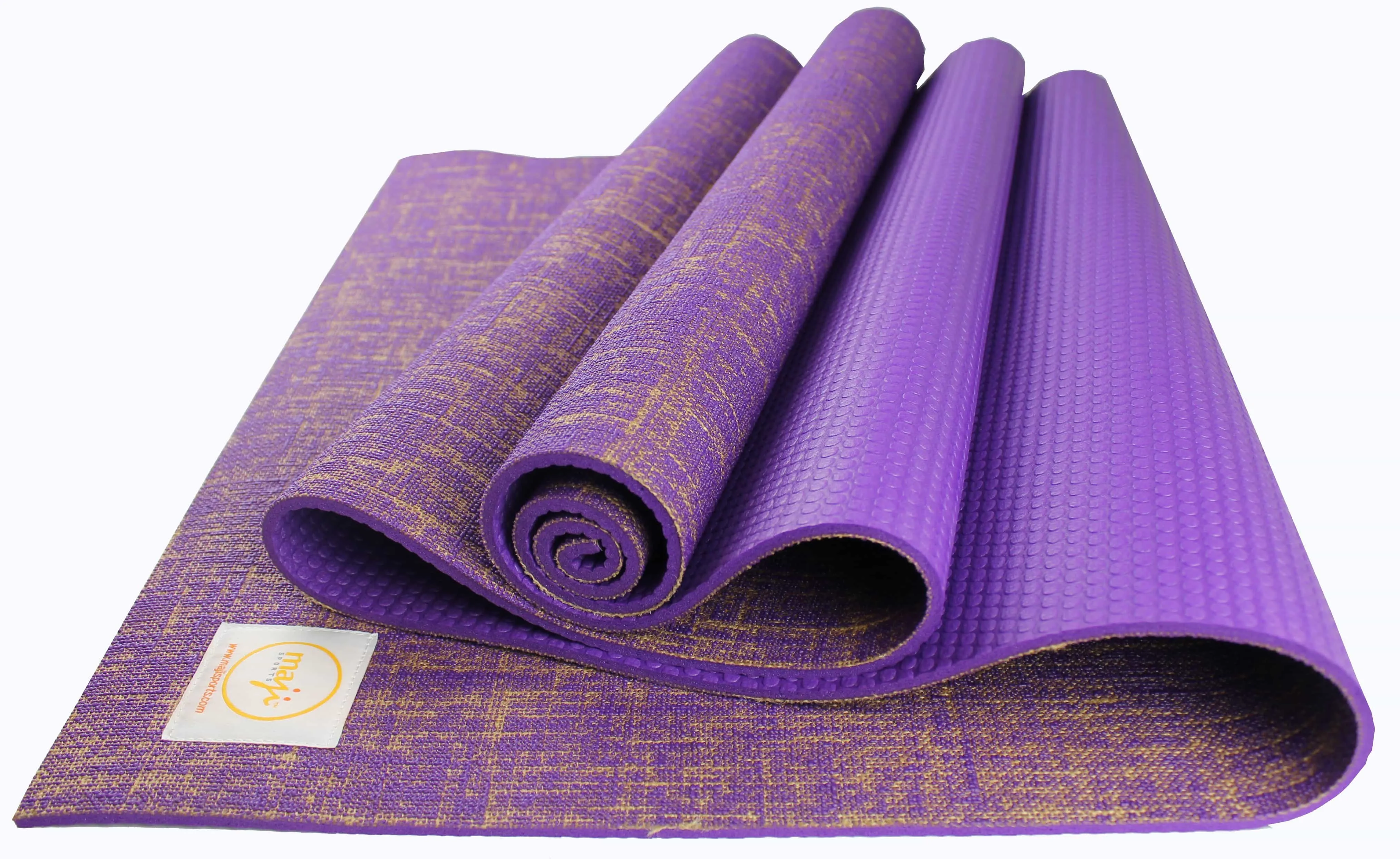 Jute Premium ECO Fitness, pilates, yoga mat   Trigger Ball   Massage Stick