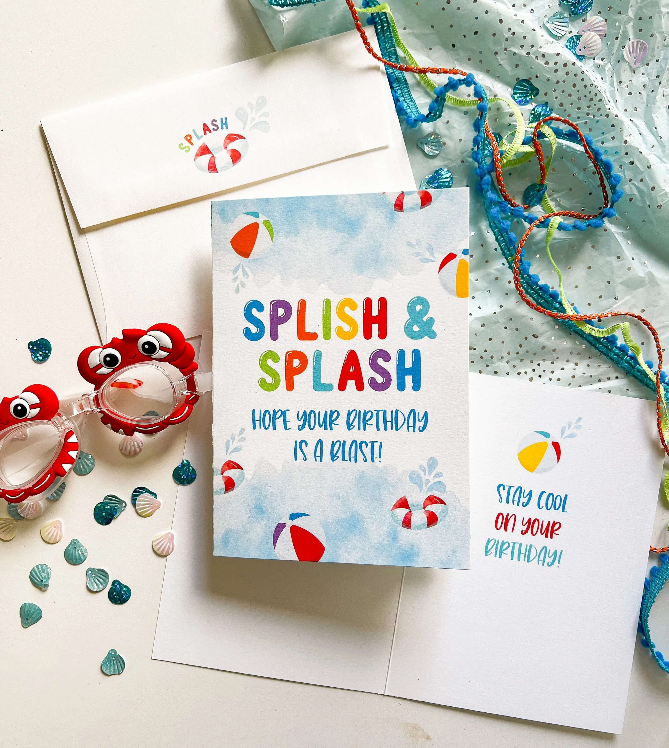 Kids Birthday Greeting Card