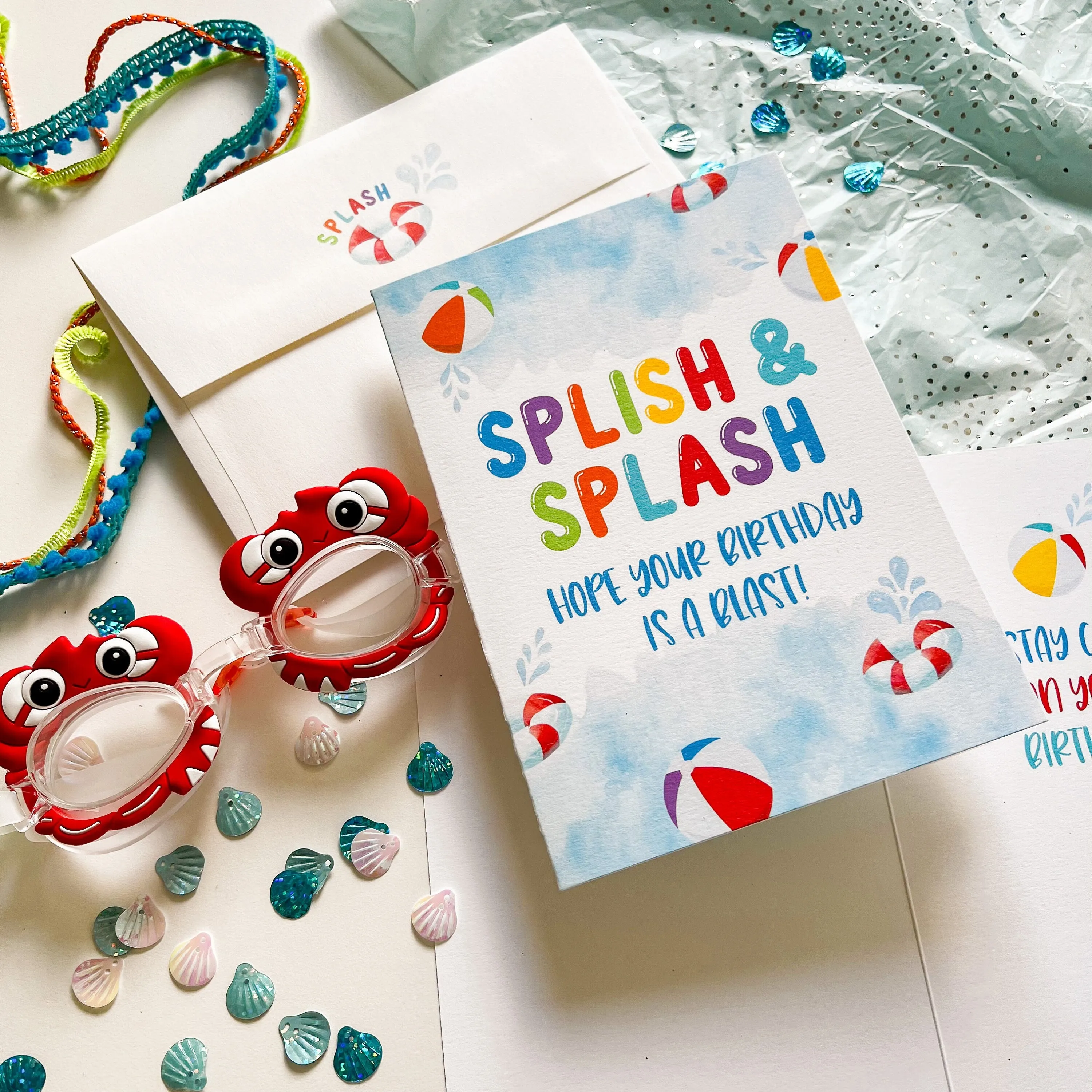 Kids Birthday Greeting Card
