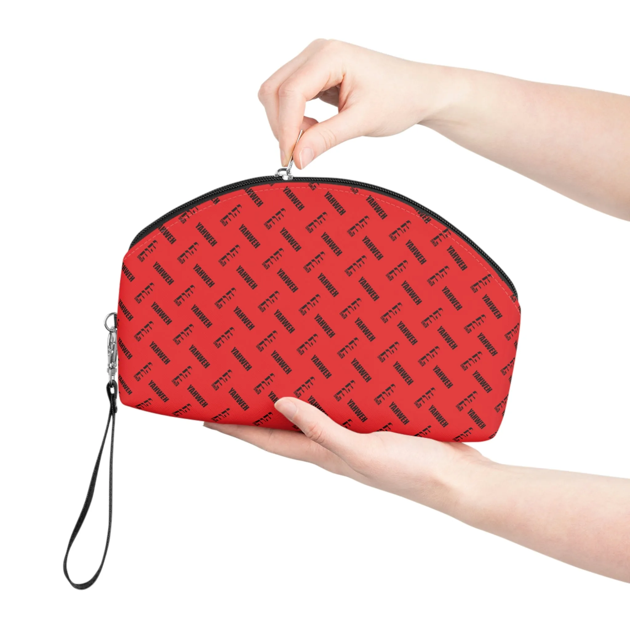 KING YAHWEH OMNI Makeup Bag (Red & Black)