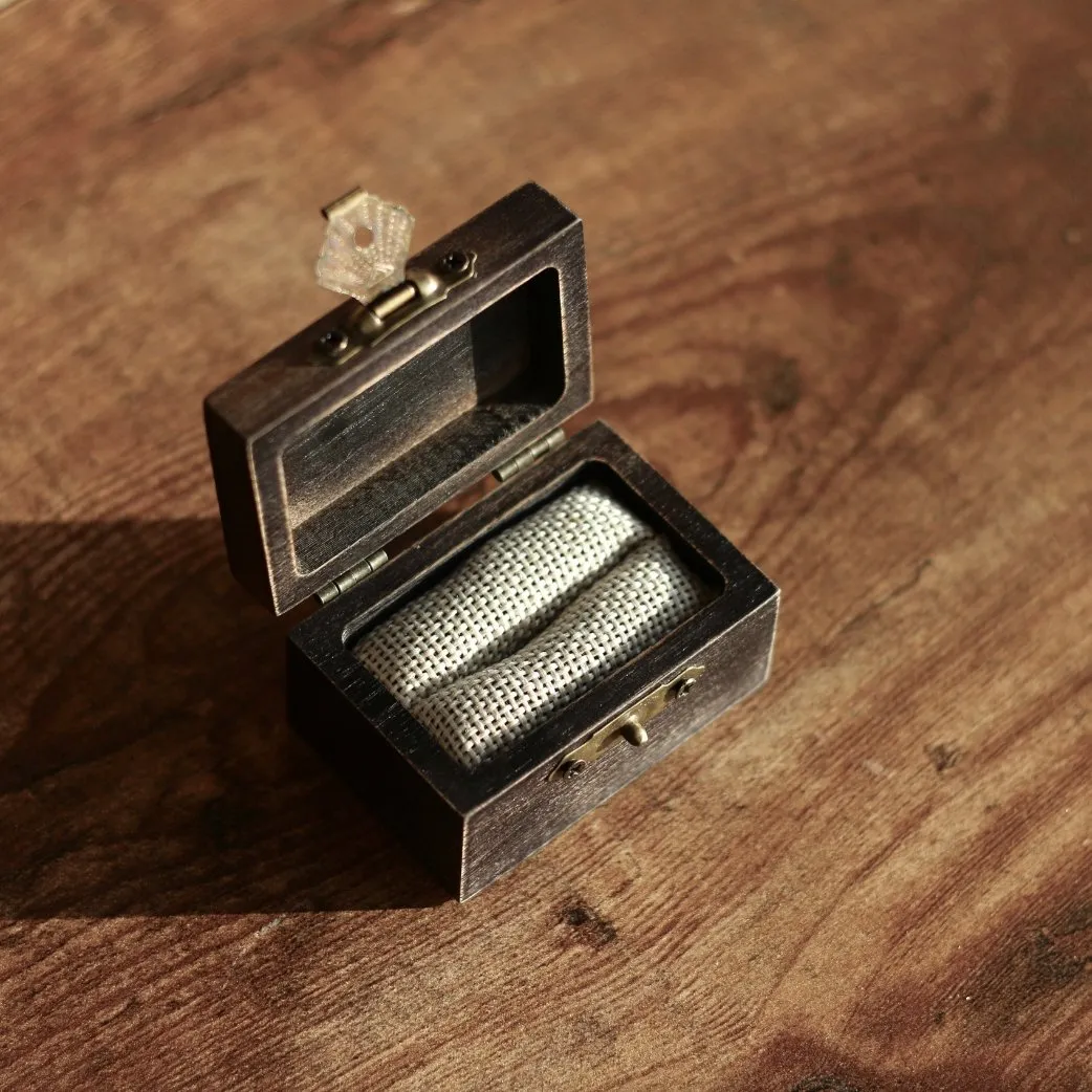 Koa Wood Ring Box - Customizable