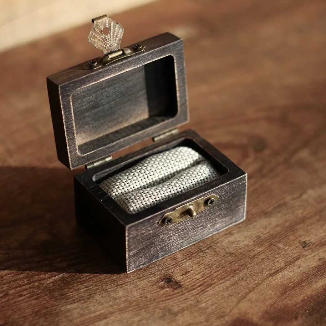 Koa Wood Ring Box - Customizable