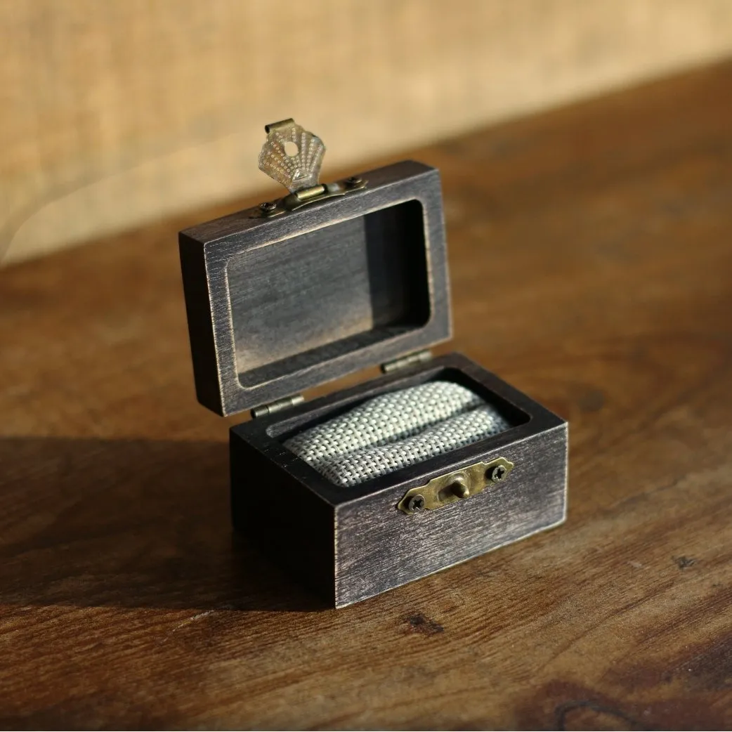 Koa Wood Ring Box - Customizable