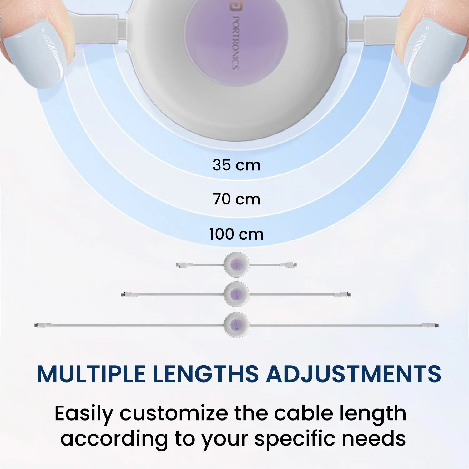 Konnect Recoil - 100W Charging cable