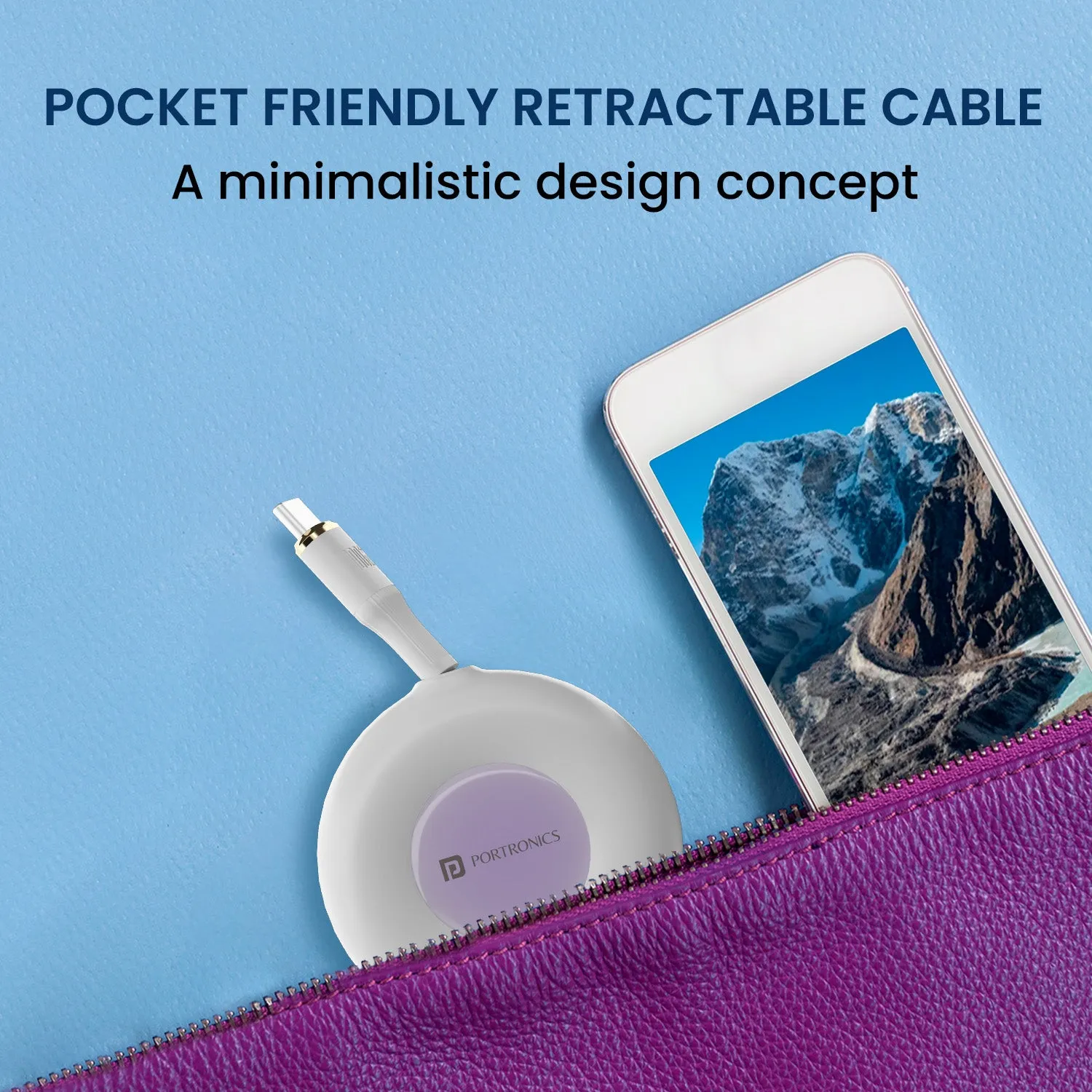 Konnect Recoil - 100W Charging cable