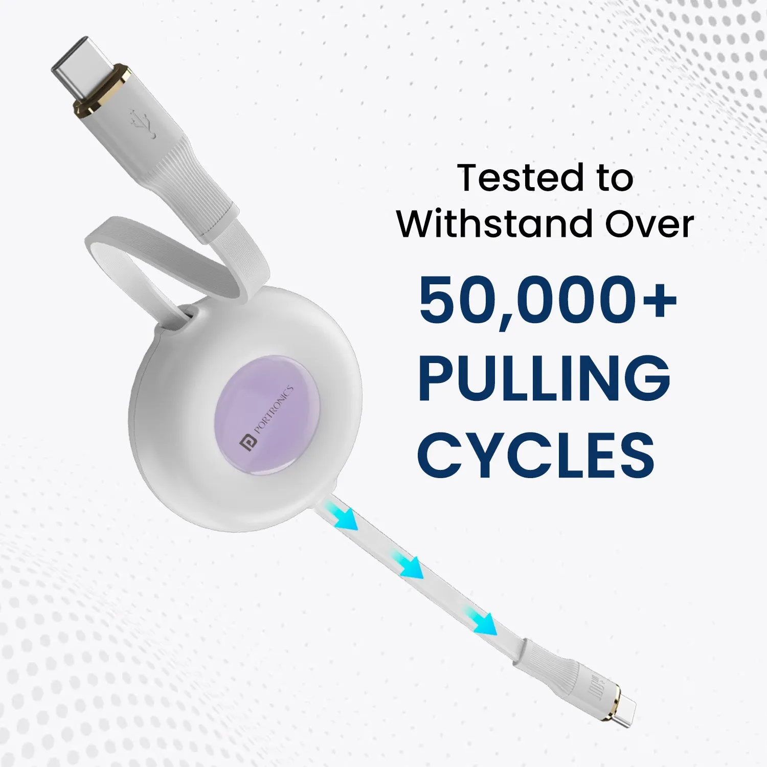 Konnect Recoil - 100W Charging cable