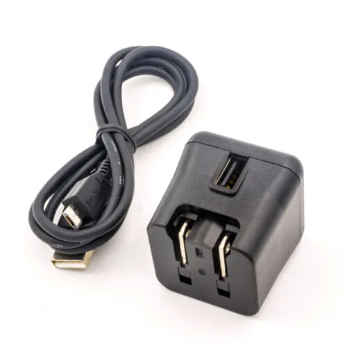 Ktec 5V Wall Charger with 3ft 3Amp Micro USB Android Charger Cable 3pcs, Black