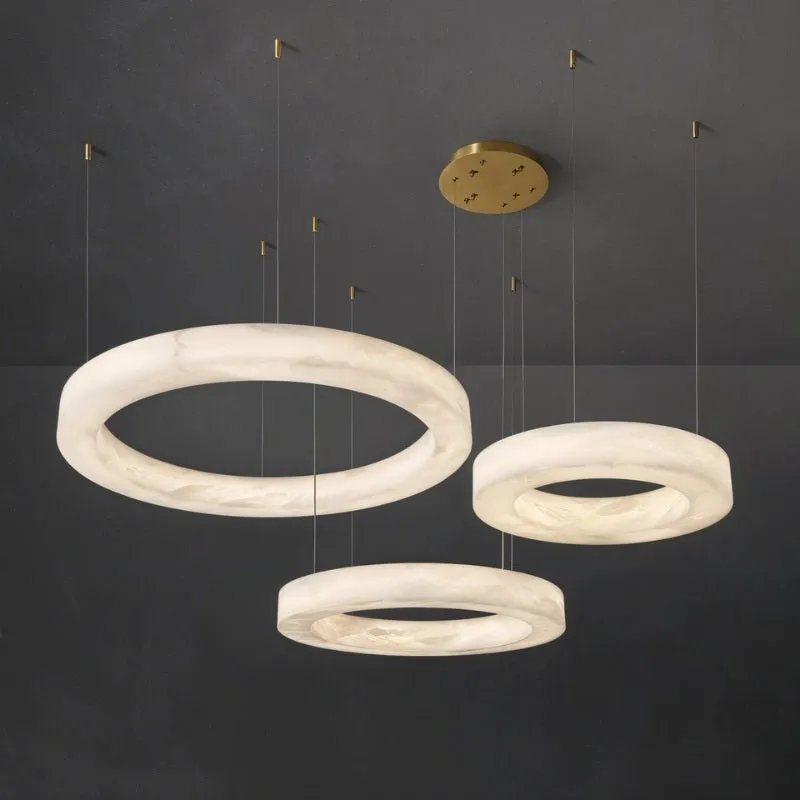 Kyklos Alabaster Chandelier
