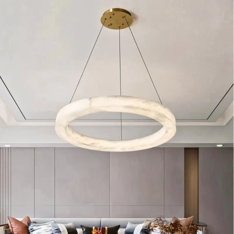 Kyklos Alabaster Chandelier