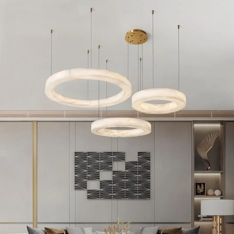 Kyklos Alabaster Chandelier