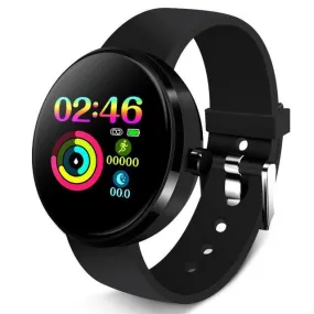 LCD Colour Display IP68 Waterproof Heart Rate Smart Watch Monitor Fitness Bracelet For Ladies