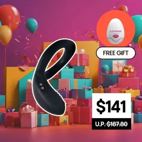 Lovense BFCM Bundle: Diamo App-Controlled Vibrating Silicone Cock Ring