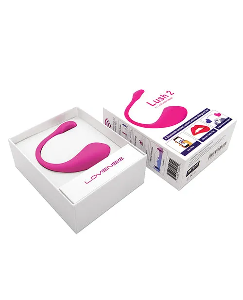 Optimized Title: Lovense Lush 2: Enhanced Remote-Controlled Vibrating Egg for Discreet Pleasure