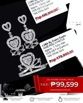 #LVNA2024 | Heart Deco Diamond Jewelry Set 14kt