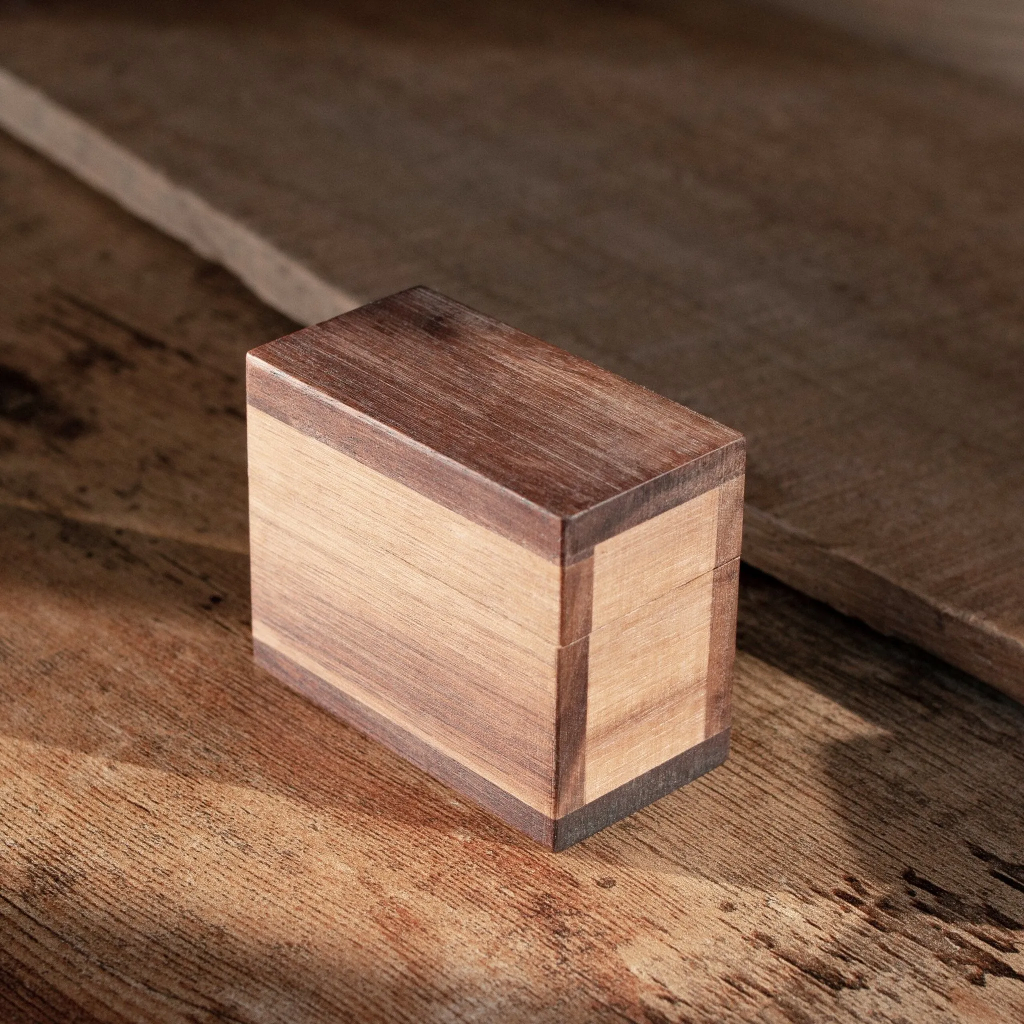 Magnetic Wooden Ring Box - Personalize