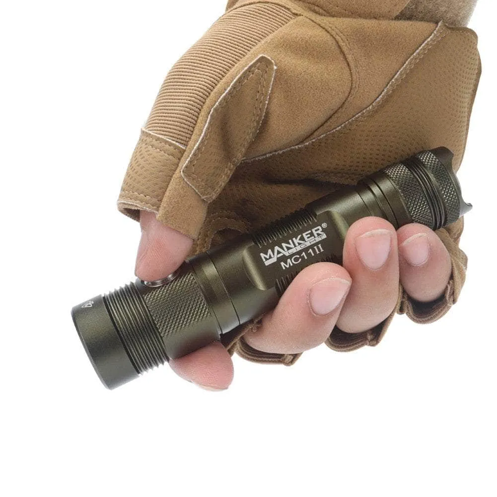 Sure! Here’s an optimized title for the Manker MC11 II:

Powerful Manker MC11 II Compact LED Flashlight - Rechargeable, Lightweight, and Versatile with Multiple Modes

Feel free to adjust or let me know if you need more options!
