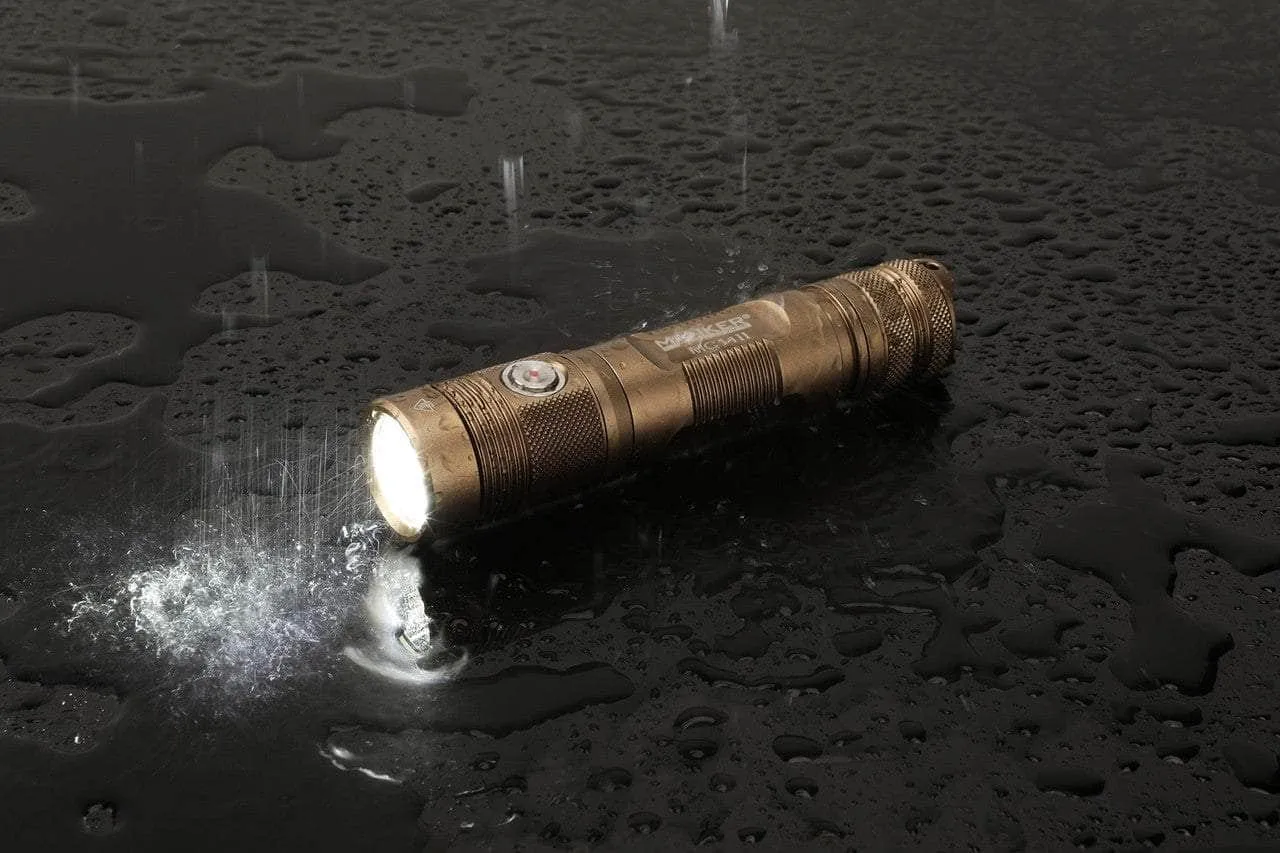 Sure! Here’s an optimized title for the Manker MC11 II:

Powerful Manker MC11 II Compact LED Flashlight - Rechargeable, Lightweight, and Versatile with Multiple Modes

Feel free to adjust or let me know if you need more options!