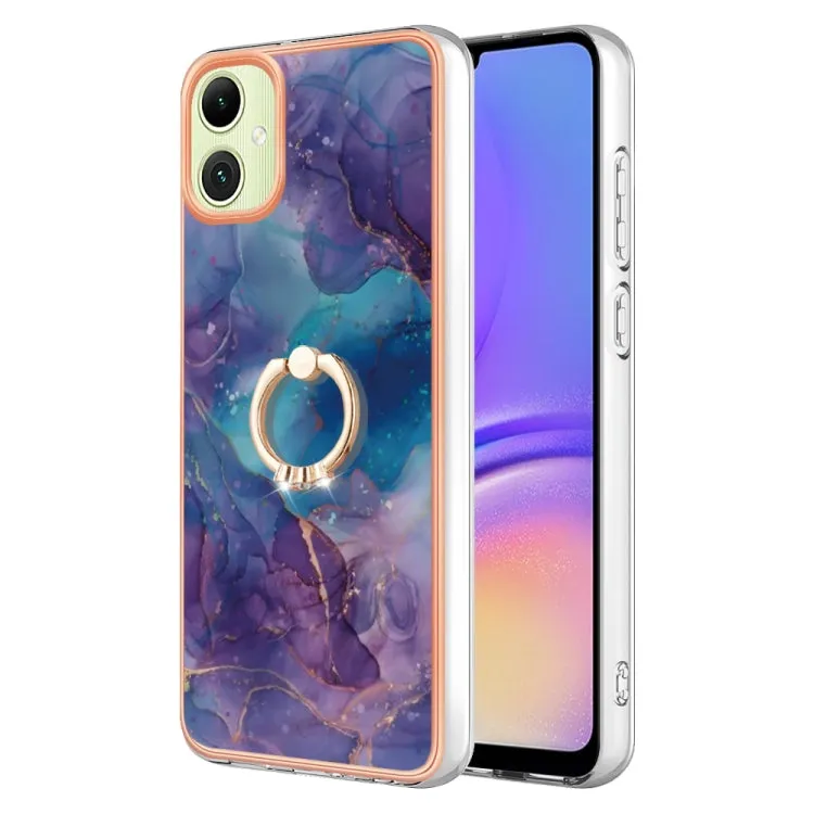 Marble Electroplated Dual-Sided IMD Phone Case with Ring Holder, Series 1