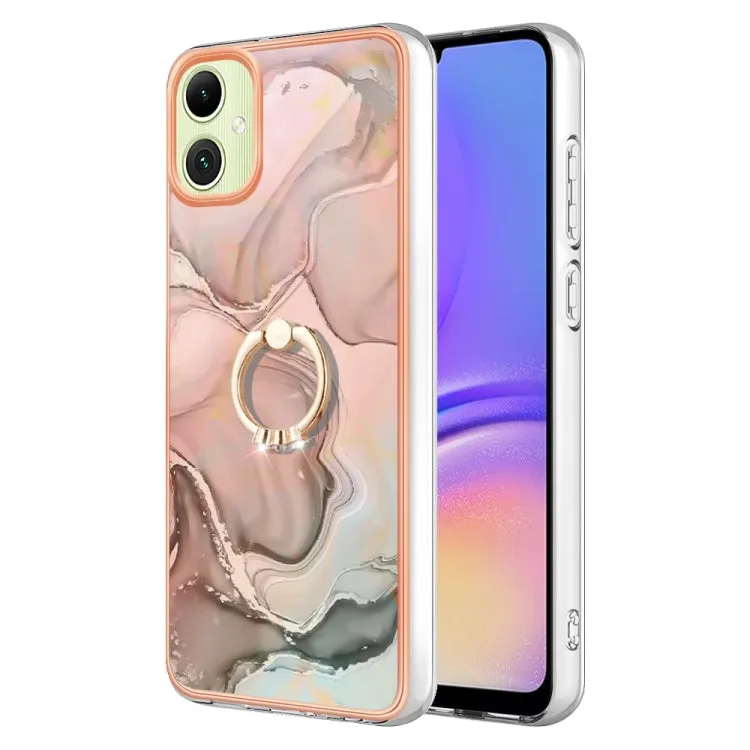 Marble Electroplated Dual-Sided IMD Phone Case with Ring Holder, Series 1