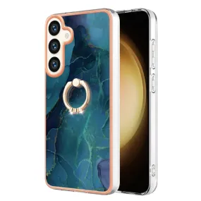 Marble Electroplated Dual-Sided IMD Phone Case with Ring Holder, Series 1