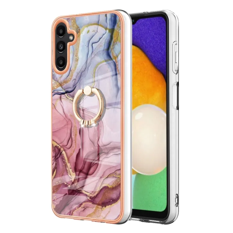 Marble Electroplated Dual-Sided IMD Phone Case with Ring Holder, Series 1